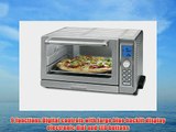 Cuisinart TOB-135 Deluxe Convection Toaster Oven Broiler Brushed Stainless