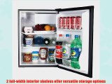 Haier HCR27B Compact Refrigerator 2.7 Cubic Feet