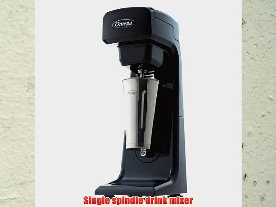 Omega M1000 Single Spindle Milkshake Mixer video Dailymotion