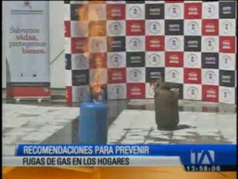 Recomendaciones para prevenir la fuga de gas en los hogares