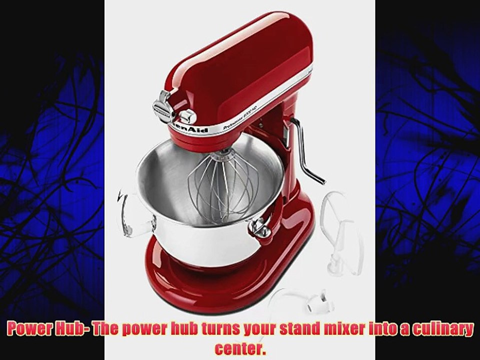 KitchenAid RKSM6573ER 6-Qt. Refurbished Professional Bowl-Lift Stand Mixer - Empire Red