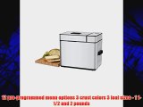 Cuisinart BMKR-200PC Fully Automatic Compact Bread Maker 2-Pound