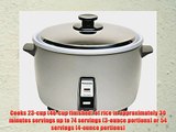 Panasonic SR-42HZP 23-cup (Uncooked) Commercial Rice Cooker NSF Approved Stainless Steel Lid