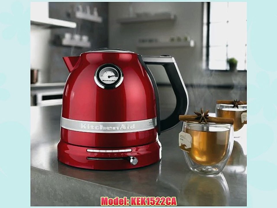 KitchenAid KEK1522CA Kettle - Candy Apple Red Pro Line Electric Kettle