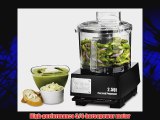 Waring Commercial WFP11SW Sealed Space-Saving Batch Bowl Food Processor with LiquiLock Seal