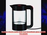 Bodum 11445-01US Bistro Double Wall Glass Electric Water Kettle 37-Ounce Black
