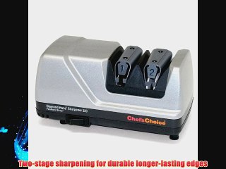 Chef's Choice M320 Diamond Hone Knife Sharpener FlexHone/Strop Platinum