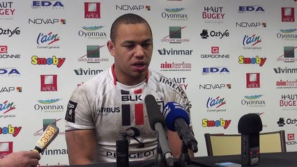 Rugby Top 14 - Gaël Fickou après Oyonnax - Toulouse