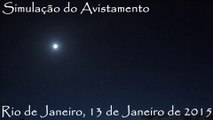 Ovni - Objeto Voador Não Identificado - Rio de Janeiro 13-01-15