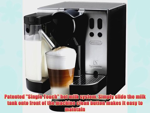 DeLonghi EN680.M Nespresso Lattissima Single-Serve Espresso Maker Metal