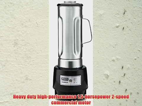 Waring Commercial HGB150 1/2-Gallon Food Blender with 64-Ounce Stainless Steel Container