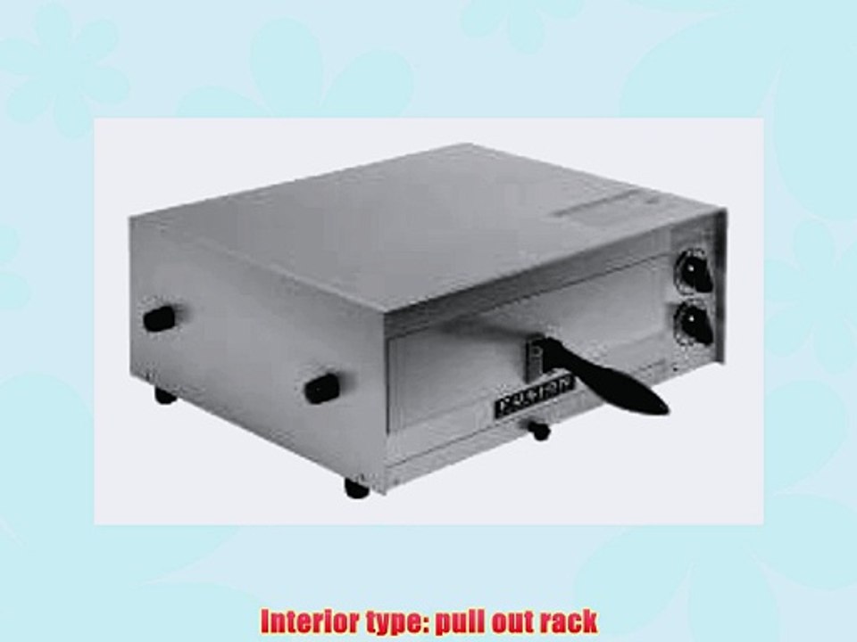 Tomlinson-Fusion 508FC Compact Deluxe Electric Pizza And Snack Oven - Up To 12 Pizzas