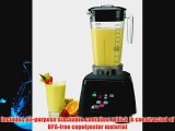 Waring Commercial MX1100XTX Hi-Power Electronic Keypad Blender with Timer and The Raptor Copolyester