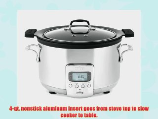 All-Clad Deluxe 4-QT. Slow Cooker with Cast Aluminum Insert