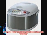 Zojirushi NS-TGC18 10-Cup Micom Rice Cooker and Warmer Stainless Steel