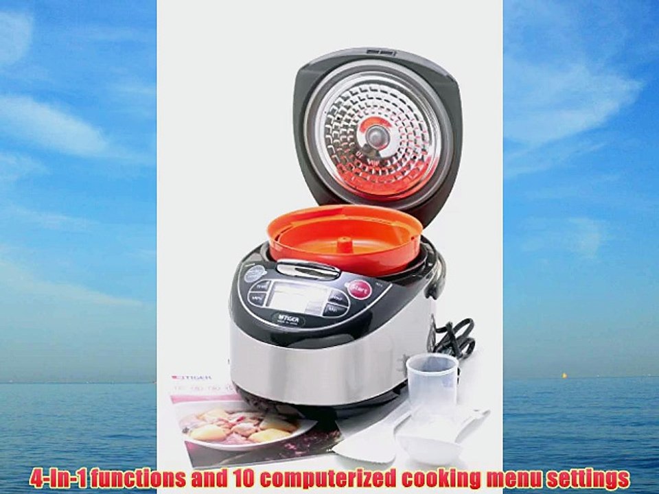 Tiger Corporation JAXT10U 5.5Cup Rice Cooker and Warmer with 4
