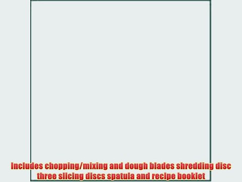 Cuisinart DLC-XPN Classic 20-Cup Food Processor White