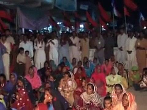 Ayaz Latif Palijo speech Qomi Awami Long March at Matyari p-2/2