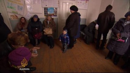 Ukrainians cut off from medical care due to fighting