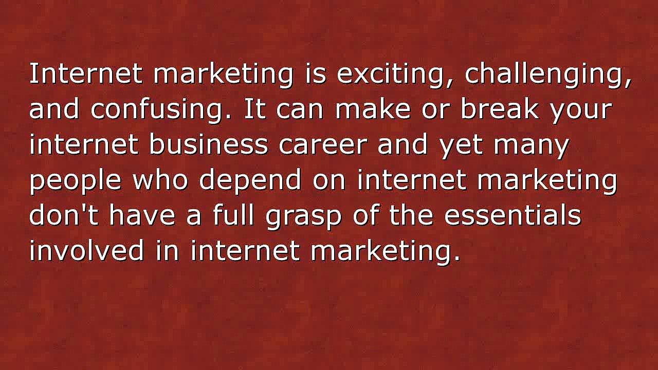3 Key Questions To Ask About Internet Marketing