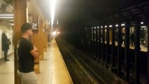 1 Train Entering 34th Street - Penn Station
