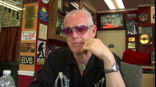 Chris Drummond on dedicating his cds to friends who have passed away Elvis Week 2012