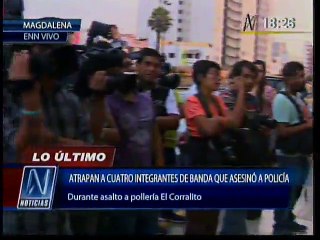 Magdalena: Detienen a presuntos asesinos de comandante en pollería