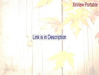 XnView Portable Free Download - Download Here (2015)