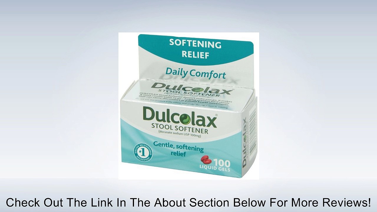 Dulcolax Stool Softener Liquid Gels Review