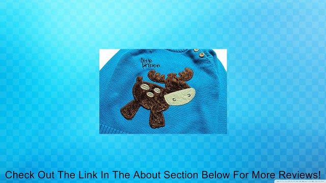 eTree Little Boys' Sweater Knitting 100% Cotton Deer Image Thick Tops Clothes Review