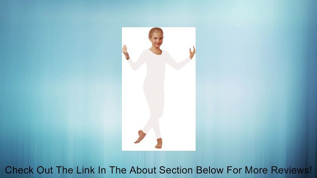 Eurotard 10529 Child Long Sleeve Unitard (White, X-Large) Review