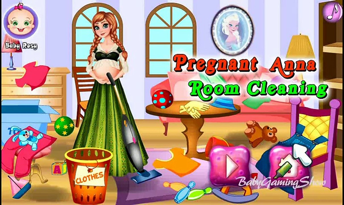 Pregnant Anna Room Cleaning - Let's Help Anna in Anna Room Cleaning
