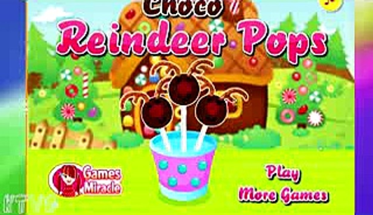 Cooking Games - Choco Reindeer Pops Baby Games - Kitchen Games