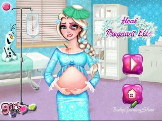 Heal Pregnant Elsa -Let's Help Elsa in Heal Pregnant Game