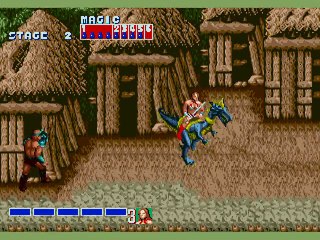Golden Axe Sega Genesis Gameplay