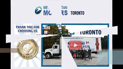 Metropolitan Movers Toronto : Get A Moving Quote