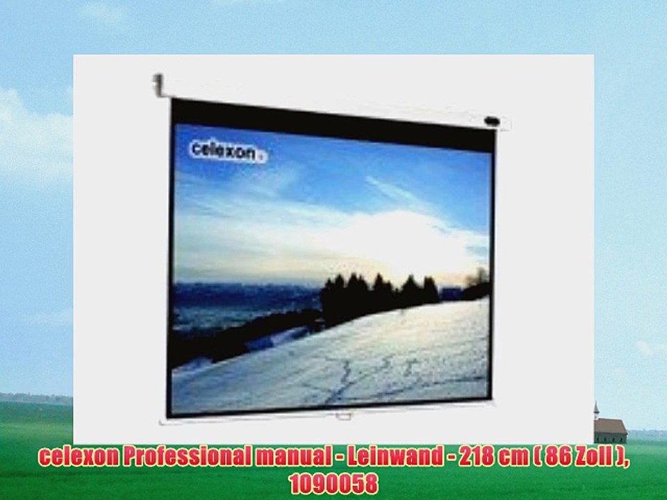 celexon Professional manual - Leinwand - 218 cm ( 86 Zoll ) 1090058