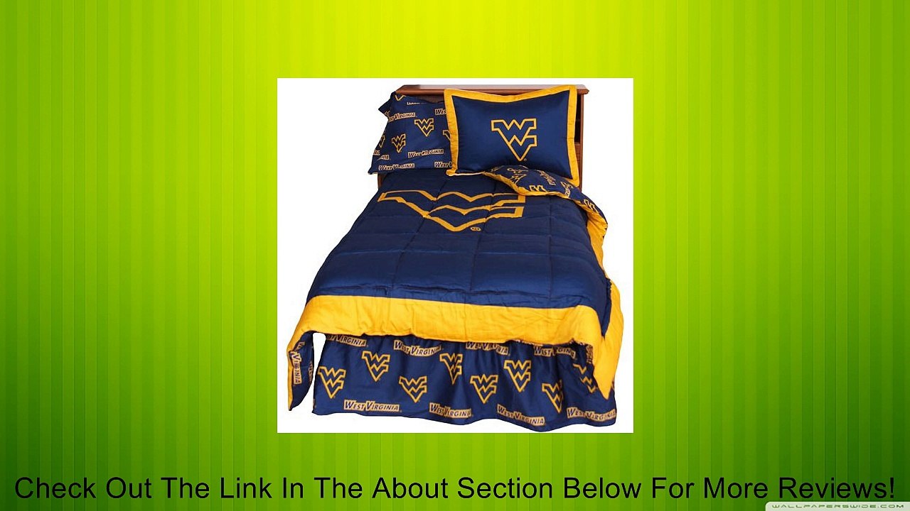 West Virginia Mountaineers Reversible Comforter Set - Review