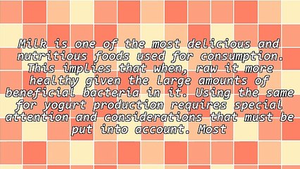 Knowing How To Make Raw Milk Yogurt