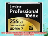 Lexar Professional 256GB 1066x Speed 160MB/s CompactFlash Memory Card Speicherkarte