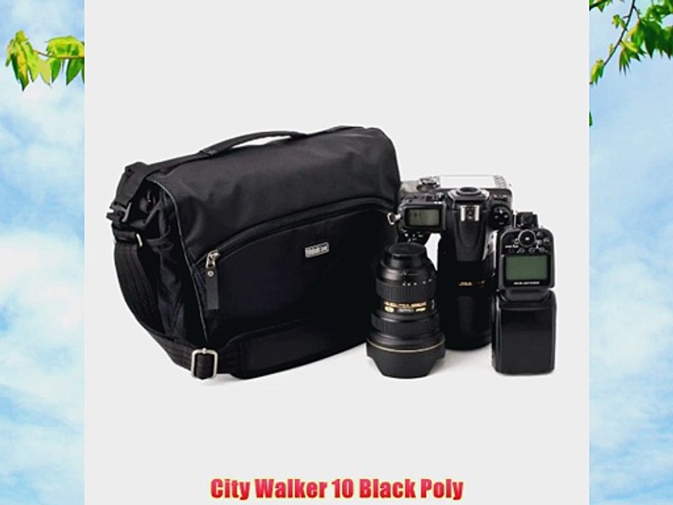 City Walker 10 Black Poly