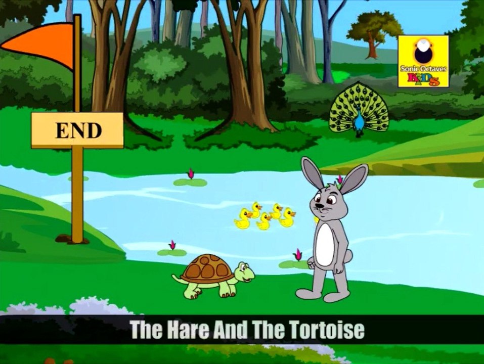 Hare and Tortoise - English Moral Story - video Dailymotion