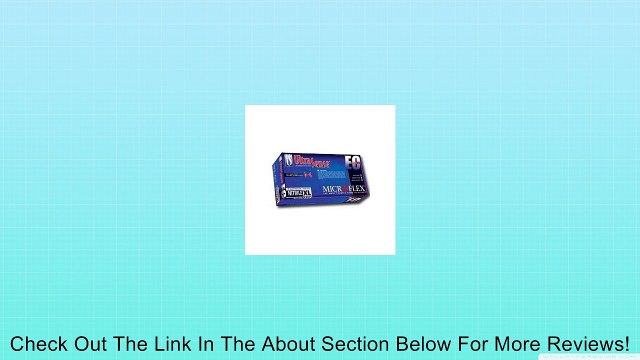 Microflex Ultrasense EC USE-880 Blue XL Nitrile Powder Free Disposable General Purpose & Examination Gloves - Medical Grade - Rough Finish - 11.4 in Length - USE-880-XL [PRICE is per BOX] Review