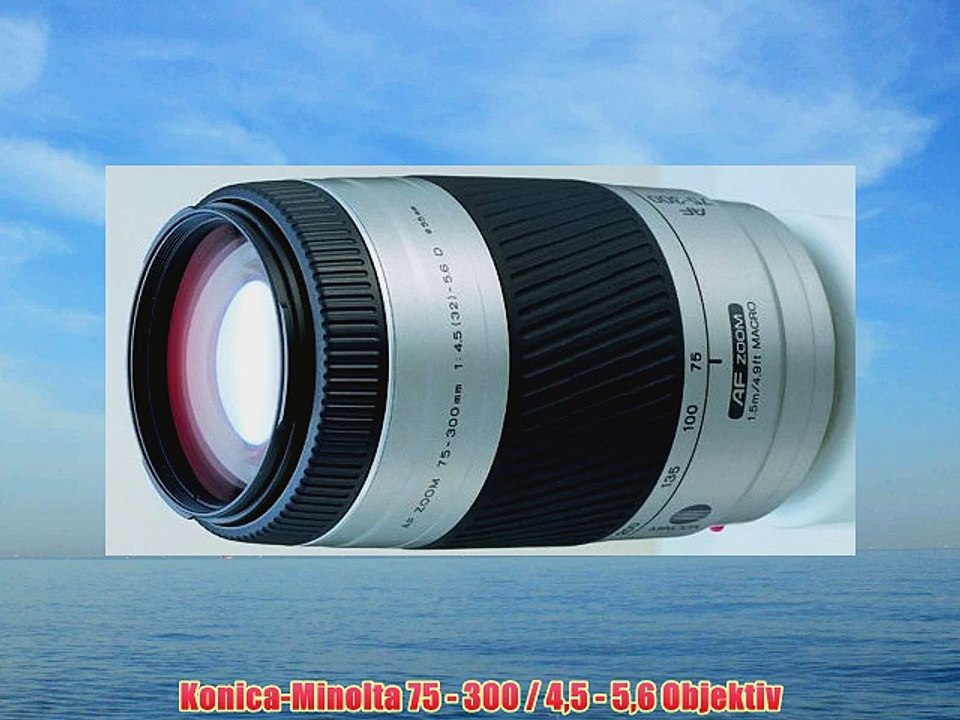 Konica-Minolta 75 - 300 / 45 - 56 Objektiv