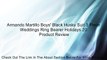Armando Martillo Boys' Black Husky Suit 3 Piece Weddings Ring Bearer Holidays 20 Review
