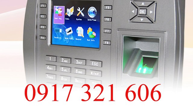 Máy chấm công giá rẽ mua ở đâu ?? 0917 321 606