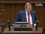Poseł Romuald Ajchler - Wystąpienie z dnia 03 marca 2015 roku.