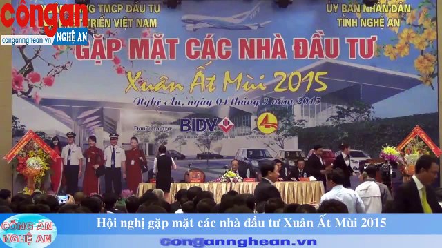 Hội nghị xúc tiến đầu tư Nghệ An