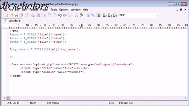 PHP Lecture (88) Uploading Files The Basics Part 2_x264
