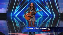 Anna Clendening  Nervous Singer Delivers Stunning  Hallelujah  Cover - America's Got Talent 2014